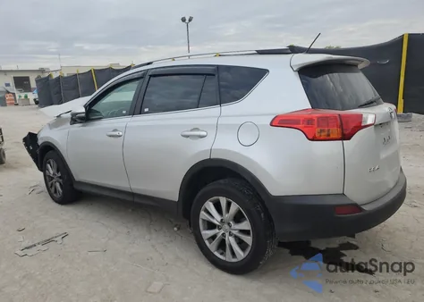 2013 Toyota Rav4 Limited из США, поврежденный, VIN 2T3DFREV0DW008657